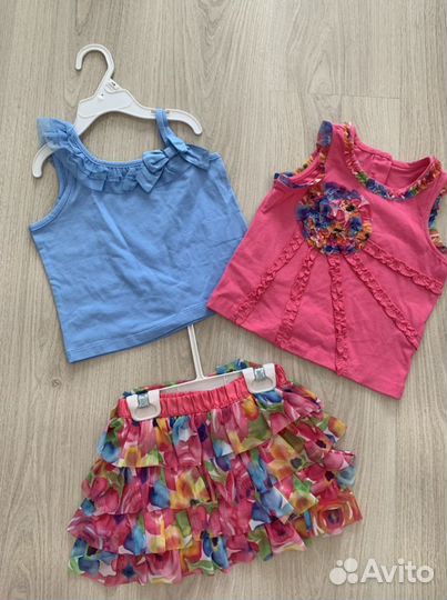 Детские вещи для девочек на 2 года. Новые