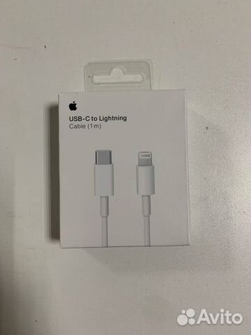 Зарядный кабель айфон USB-C to Lighting Cable(1м)