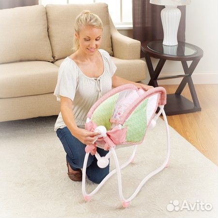 Слипер Bright Starts Добрые сны, розовый