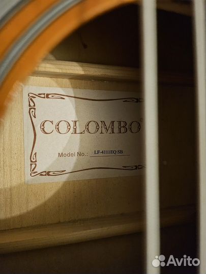 Электроакустическая гитара Colombo