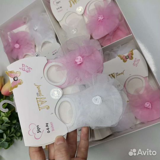 Носочки для новорожденного