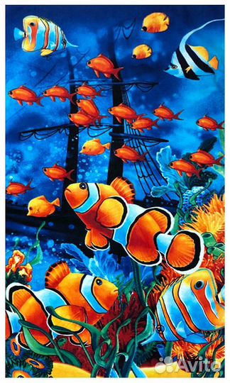 Пляжные (банные) полотенца для детей