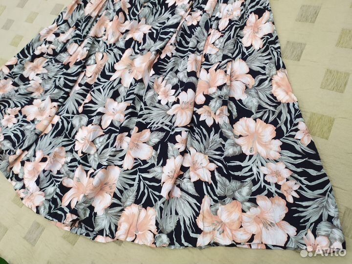 Юбка C&A, made in UK, вискоза UK 16