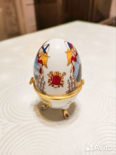 Шкатулка яйцо б/у