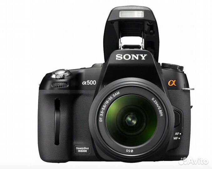 Фотоаппарат Sony Alpha A500 + объектив 18-55 kit