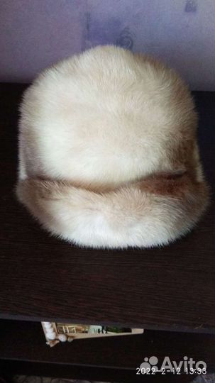 Шапка норковая женская