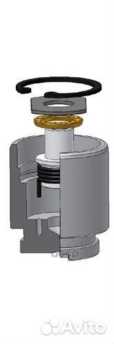 Поршень суппорта с механизмом toyota corolla