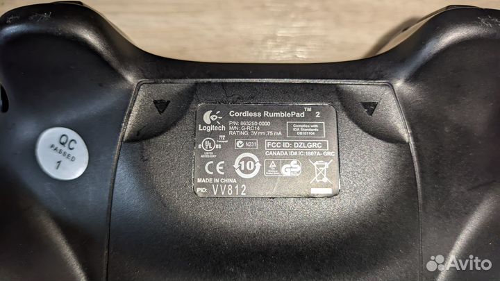 Logitech rumblepad 2 wireless