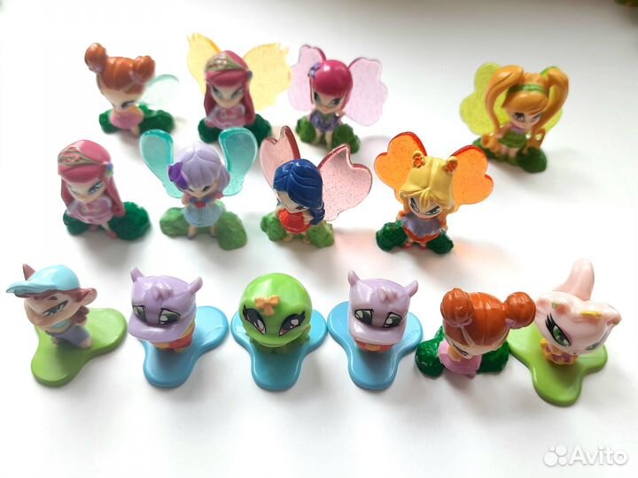 Поп Пикси фигурки киндер сюрприз (винкс)