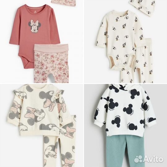 Костюм hm c&a комплект микки маус Minnie mouse