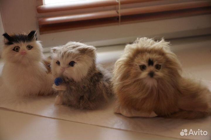 Фигурки меховые