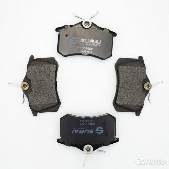 Колодки тормозные Volkswagen Polo Sedan