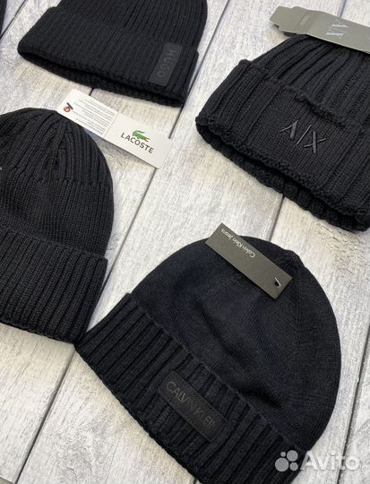 Мужская шапка hugo armani guess calvin klein