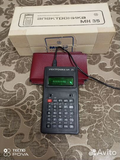 Электроника мк-35 — советский инженерный 8-разрядн