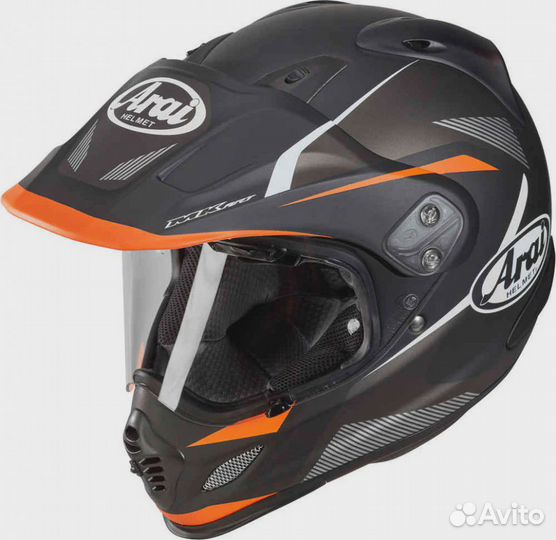 Мотошлем мотард Arai Tour-X4 Break Orange