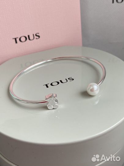 Браслет-бэнгл Tous Sweet Dolls с жемчугом
