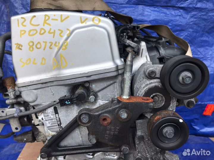 Двигатель Honda Cr-V RM4 K24Z7 12