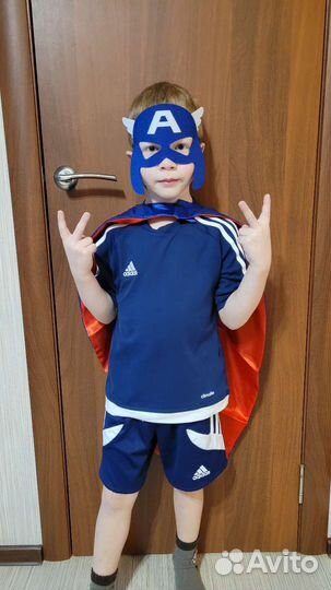 Прокат костюм Капитан Америка