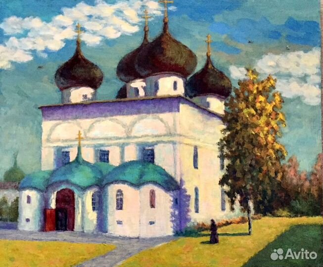 Картина маслом на холсте большая