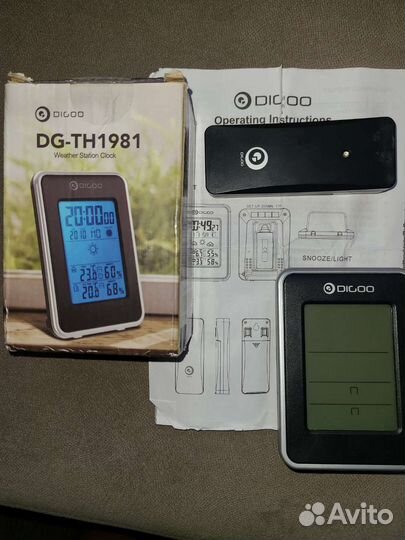 Метеостанция Digoo с внешним датчиком