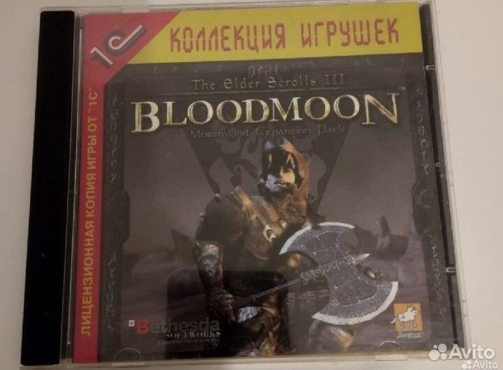 Игра PC на CD/DVD The elder scrolls bloodmoon