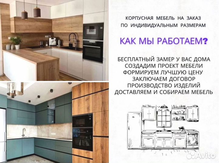 Шкаф на заказ современный