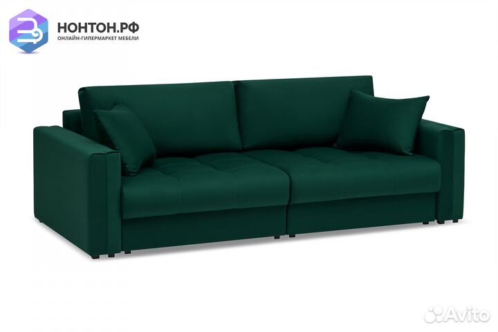Диван тик-так Монарх изумрудный