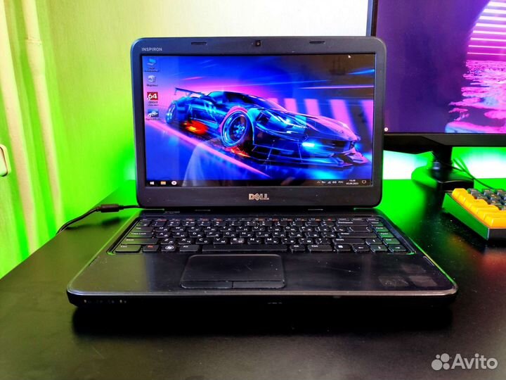 Ноутбук dell i3/4GB/14.0