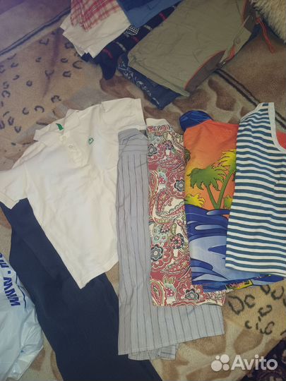 Отдам бесплатно вещи д/м р.110- 116-122