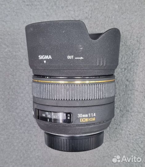 Объектив Sigma 30mm f/1.4 EX DC HSM Nikon