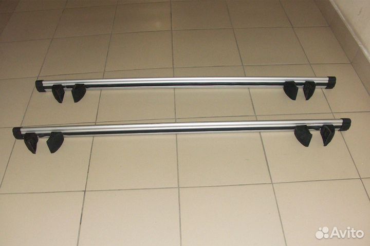 Багажник на рейлинг для renault duster