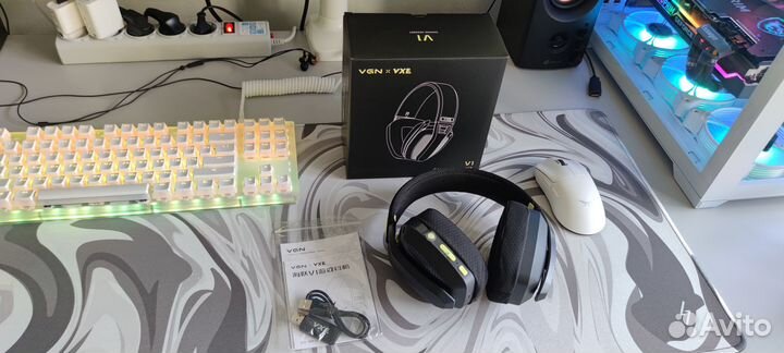 Беспроводные игровые наушники VGN/VXE Siren V1