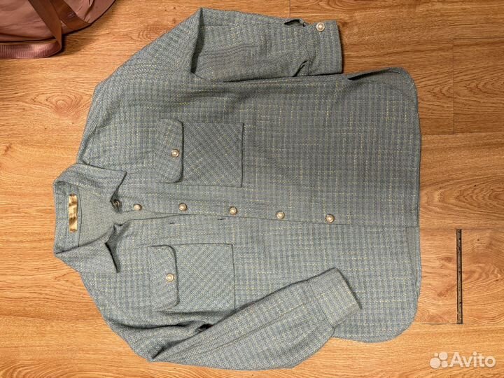 Твидовая рубашка