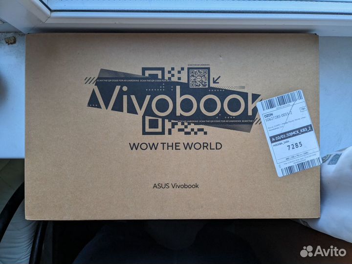 Новый ноутбук asus Vivobook 15X oled