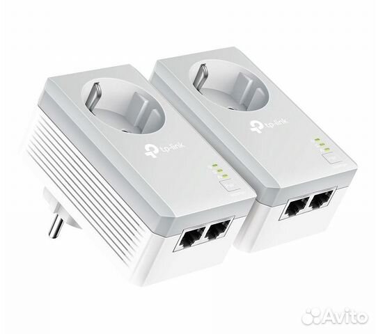 Комплект сетевых адаптеров Powerline TP-Link TL-PA
