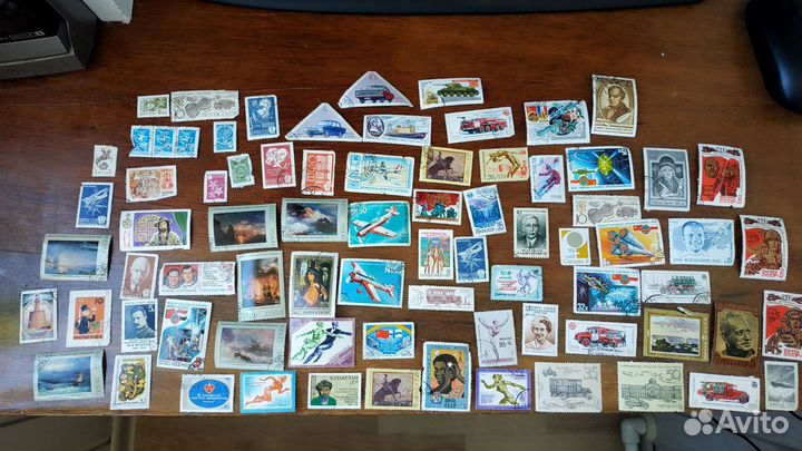 Почтовые марки СССР. Бесплатно