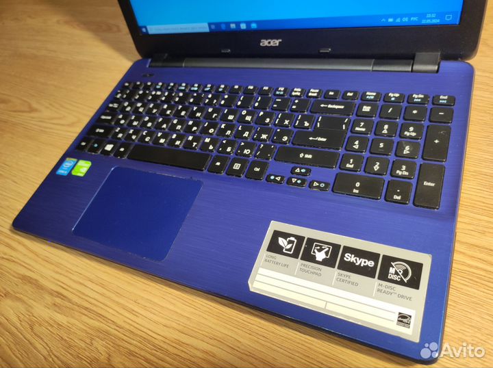 Ноутбук acer i5 5200u/gt840/ssd