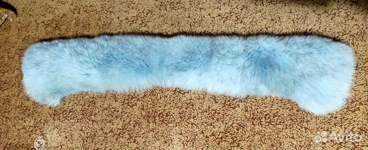 Меховой воротник песец