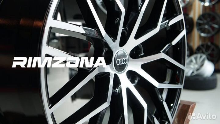 Литые диски в стиле Audi R20 5x112 ave