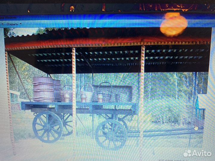 Телега для лошади