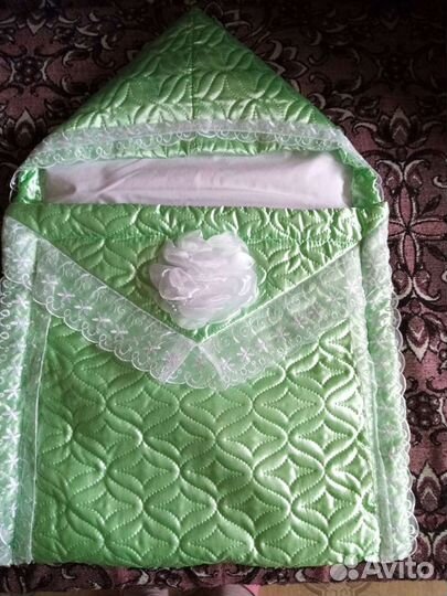 Конверт на выписку летний