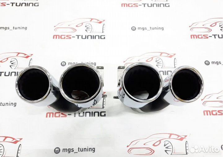 Насадки на Mercedes стиль A45 AMG v177 chrome