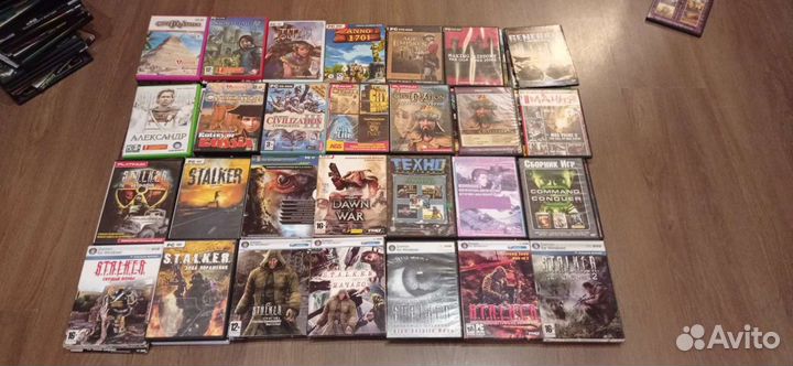 Диски игры на пк(2002-2013)
