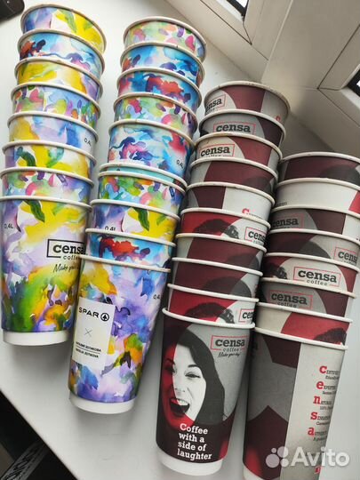 Стаканчики для рассады бумажные бу