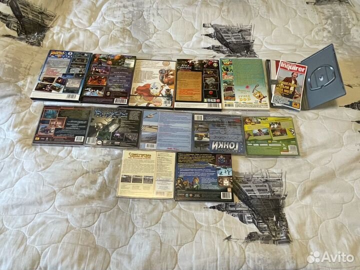 Компьютерные игры на дисках из нулевых