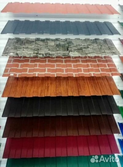 Кровельный профнастил H-75 цинк