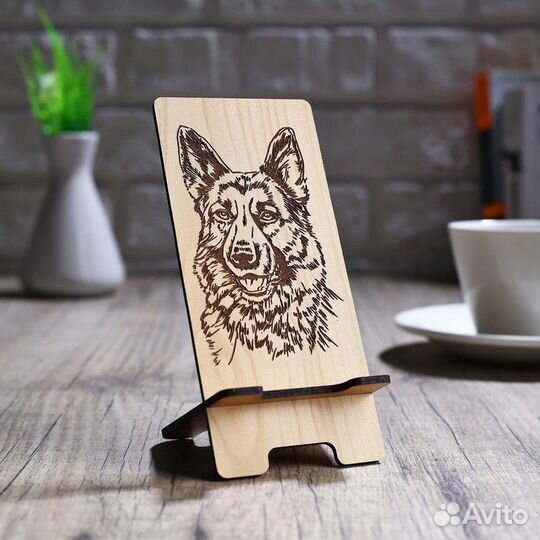 Подставка под телефон «Немецкая овчарка» 4827176