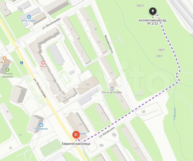 Участок 5,4 сот. (СНТ, ДНП)