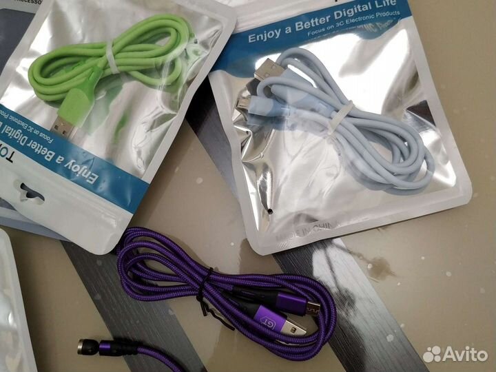 Магнитный зарядник новый micro ucb, туре С