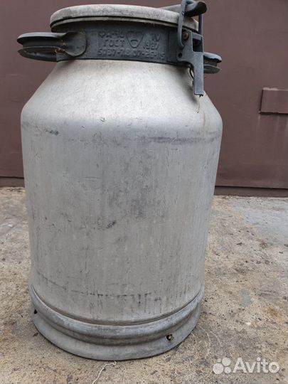 Фляга алюминиевая бу 40л